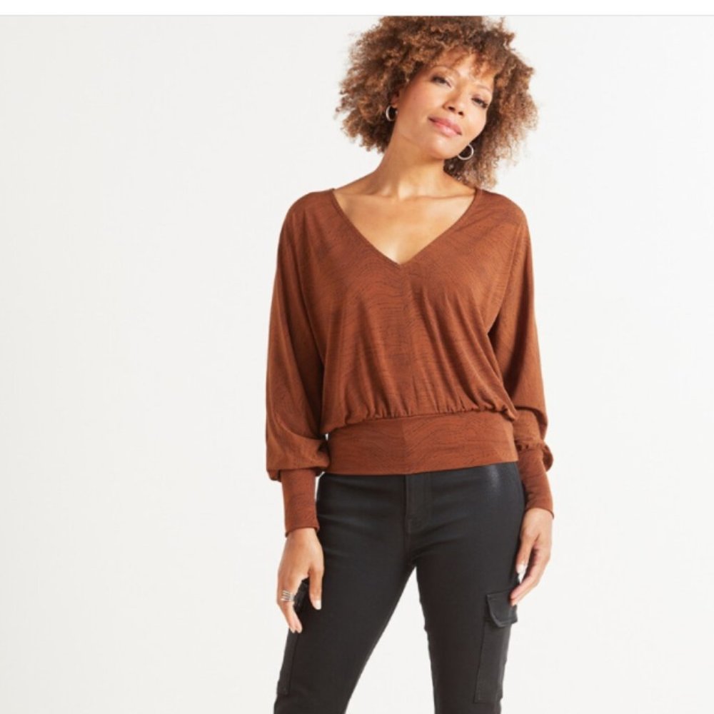 Allison Joy Dolman-Sleeve Katya Blouse